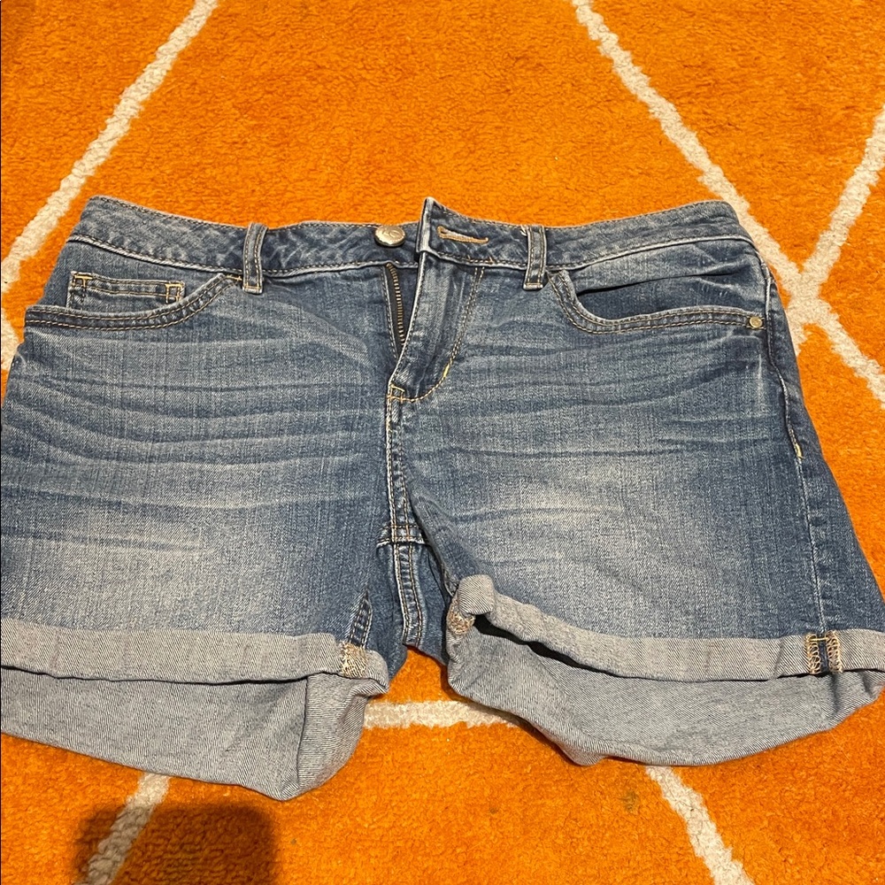 LC Lauren Conrad Blue Jean Shorts